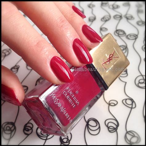 ysl fuchsia nagellack|ysl la laque nail varnish.